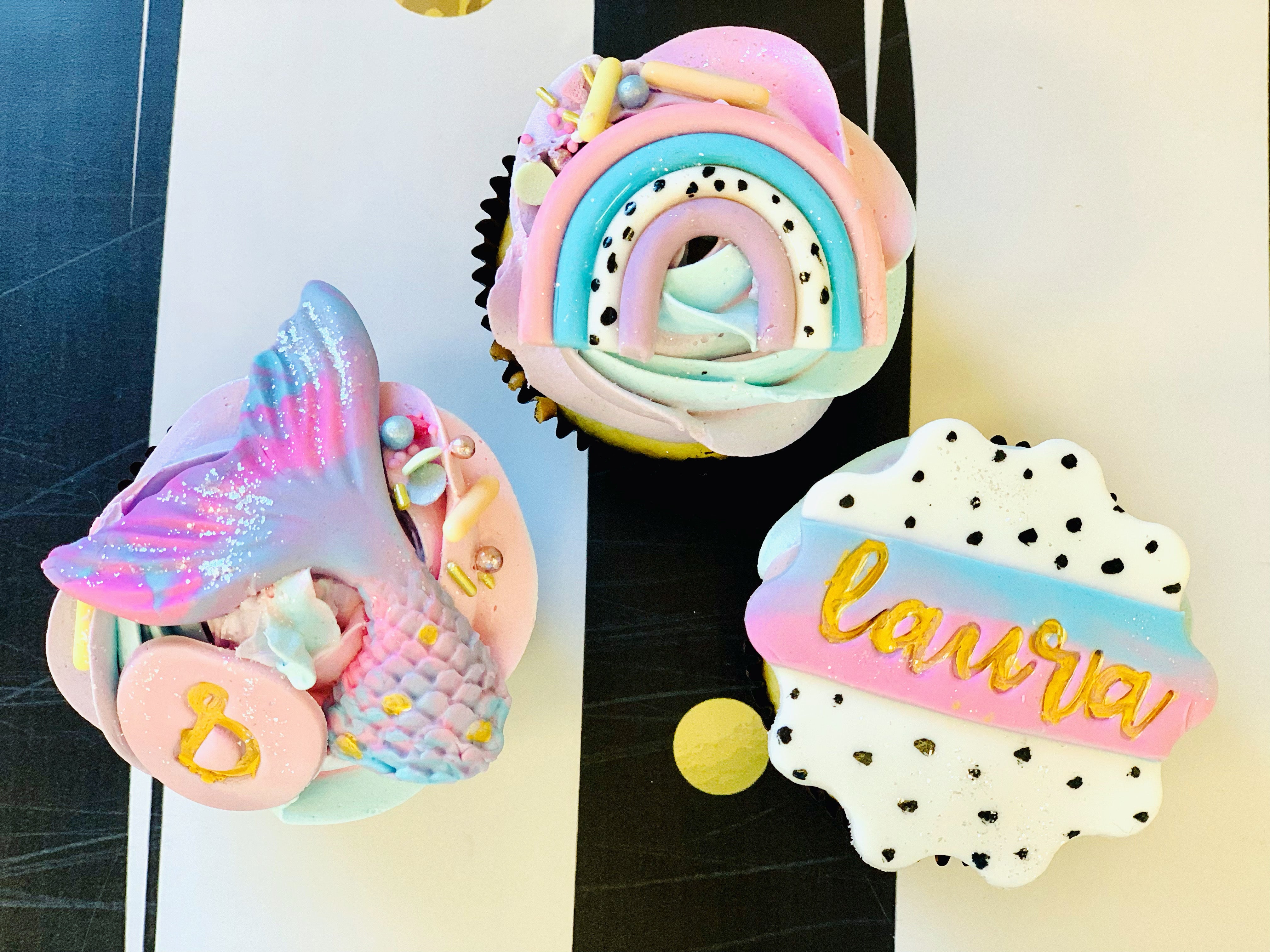 Cupcakes personnalisés (6 pièces)