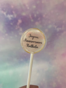 Sucettes personnalisés (10 pièces)